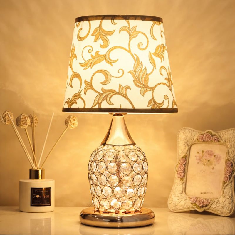 Classic Arabesque Crystal Table Lamp
