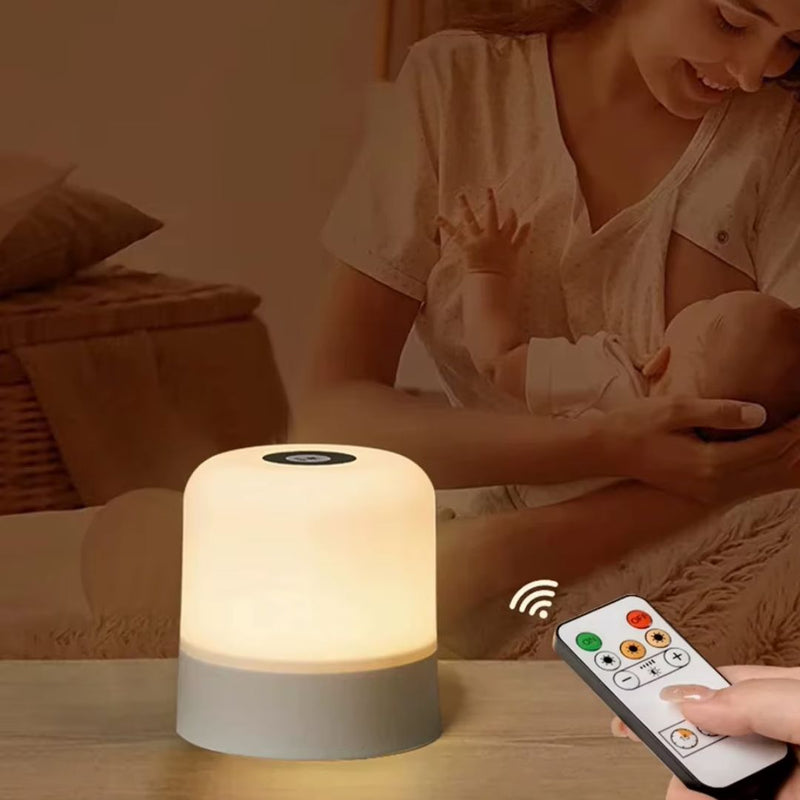 Lumiox RGB Table Lamp with Remote & Touch Control - 16 Colours