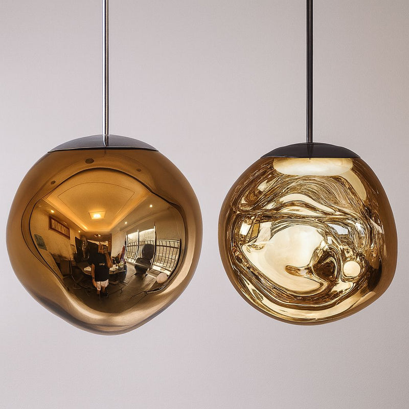 Nordic Macaron Lava Pendant Light – Luxury Oval Statement Lighting