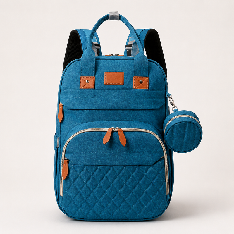Diaper Bag Backpack Baby Essentials Travel Tote Multifunction Waterproof with Changing Station Pad Stroller Straps Big for Mommys and daddys