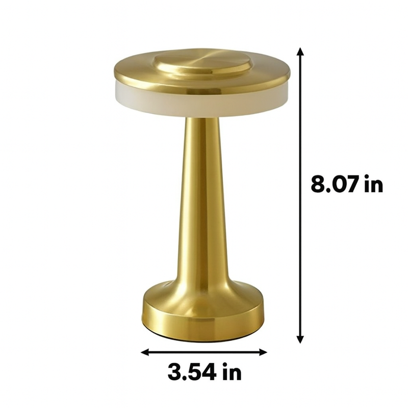 RetroLux Touch LED Table Lamp – Vintage Style Bedside Light