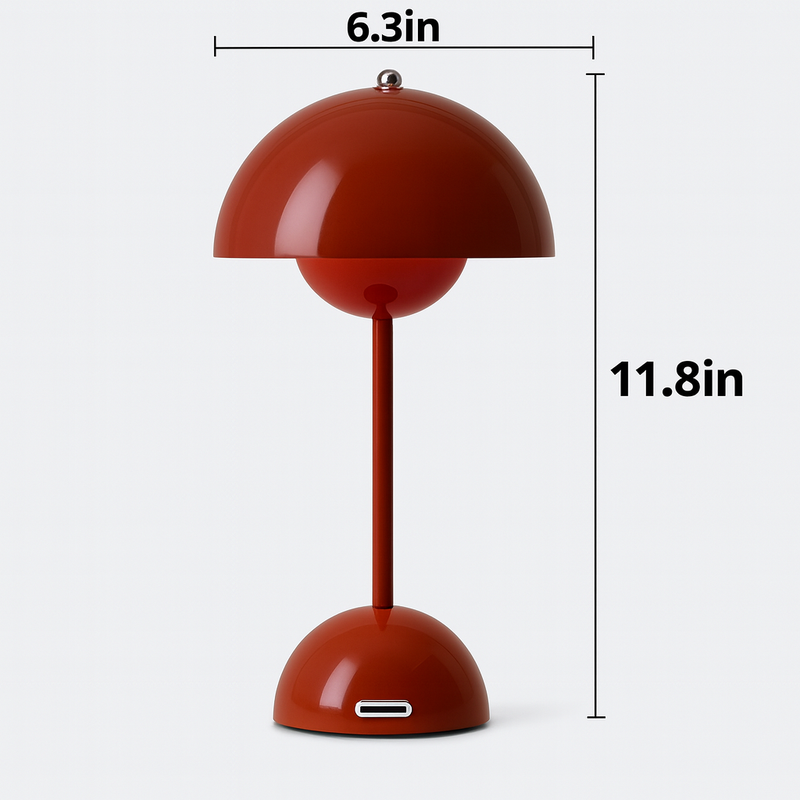 Infinitely Modern Table Lamp – Stylish Home Decor Lighting 12in