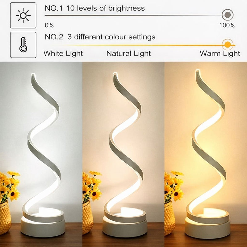 Astra Spiral Table Lamp