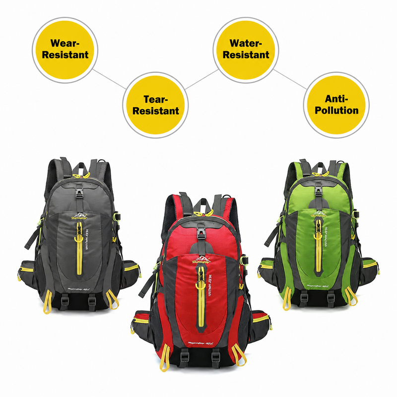 40L Lightweight Hiking Backpack – Water-Resistant Outdoor Travel & Camping Daypack