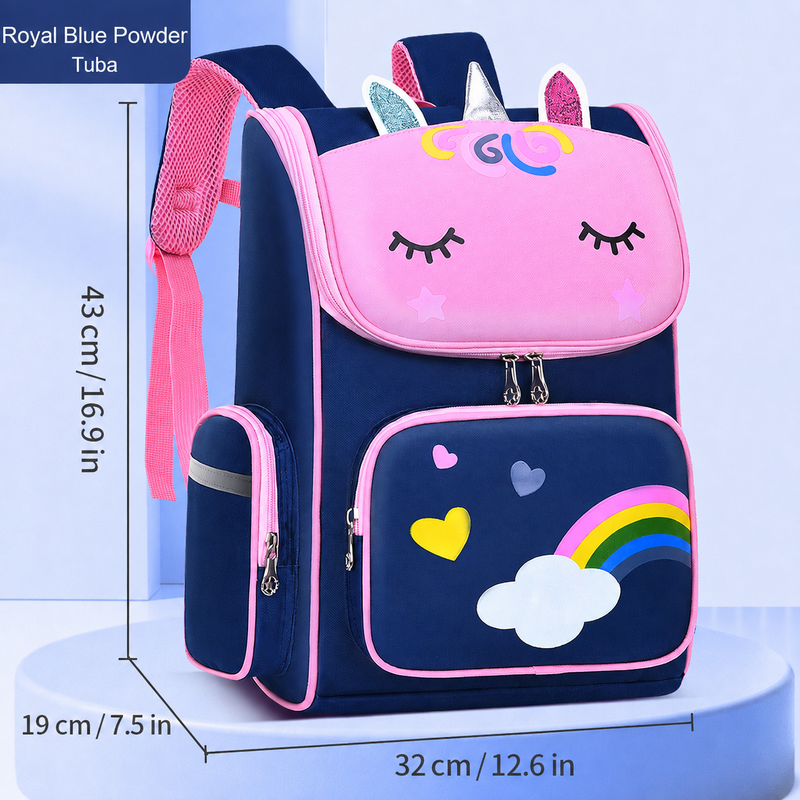 Unicorn Wheeled Backpack With Wheels Rolling For Kids