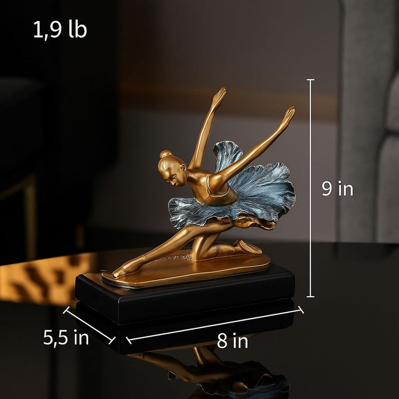 Abstract Decorative Dancer Sculptures