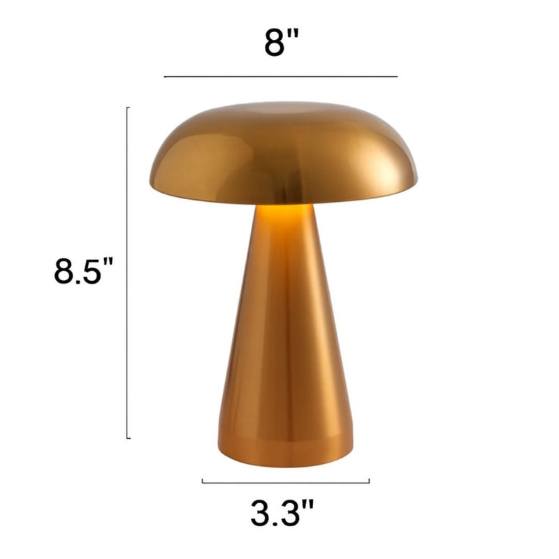Touch Control Mushroom Table Lamp – Modern Bedside Light & Decor