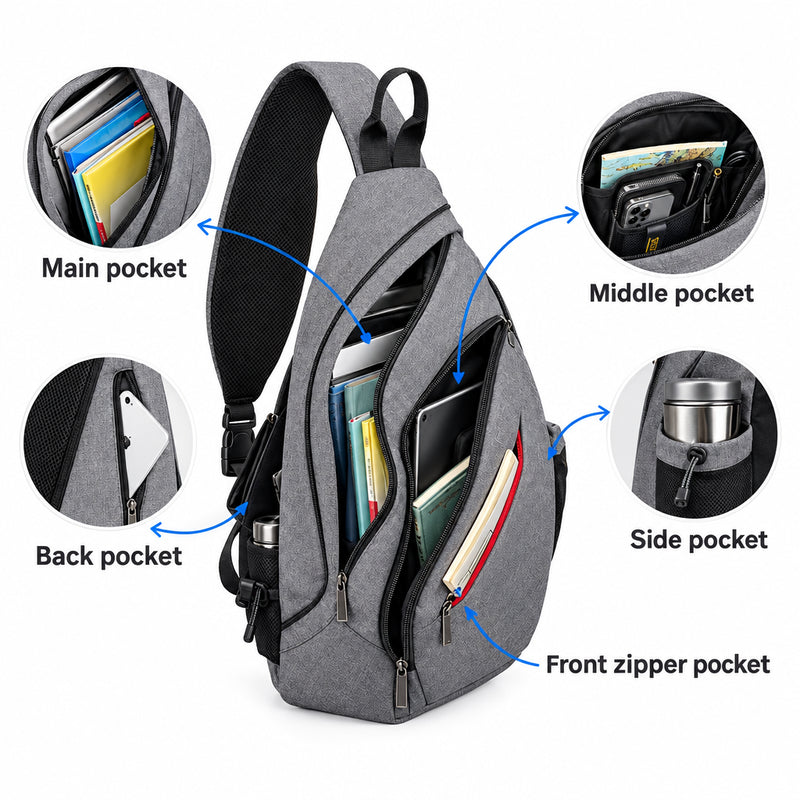 Backpack – USB, Crossbody & Travel Bag