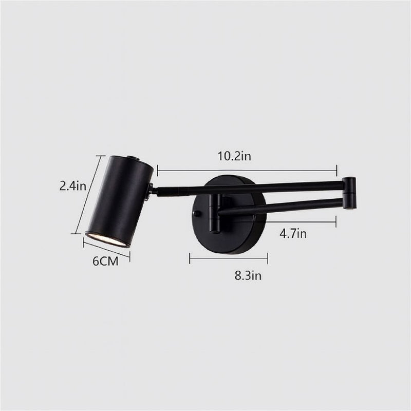 Ballance 360° Adjustable LED Wall Sconce – Modern Rotating Wall Lamp