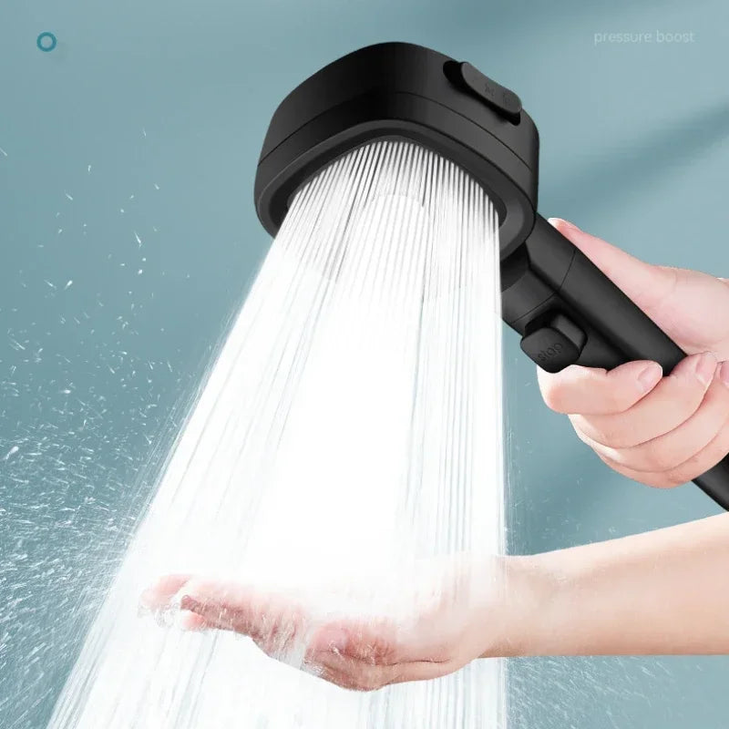 High Pressure 3-Mode Water-Saving Shower Head