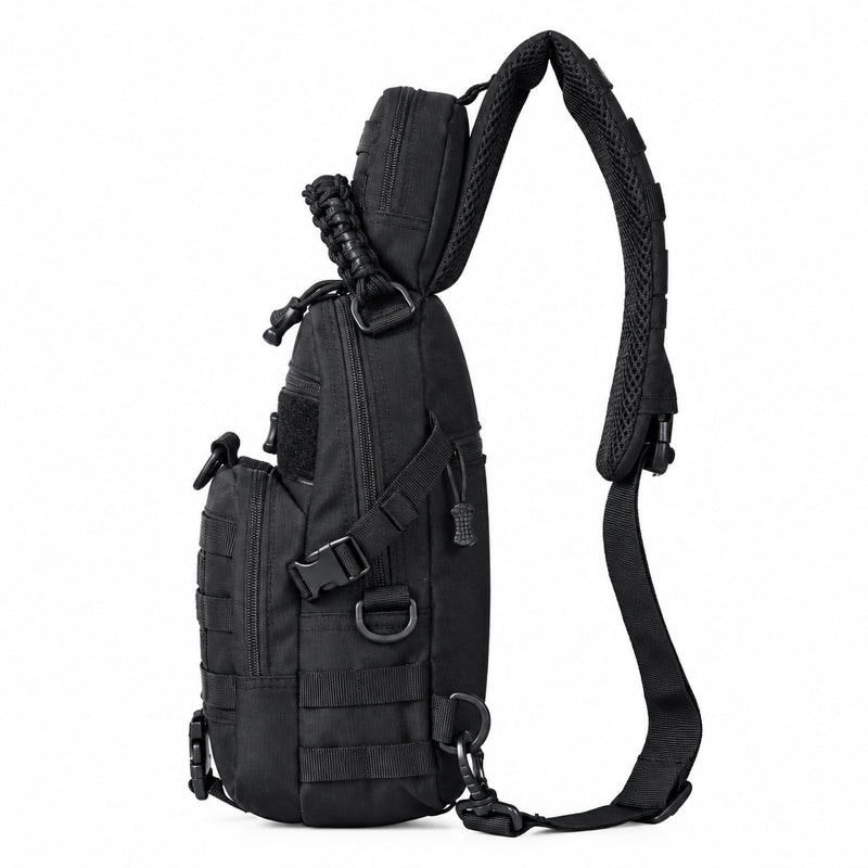 Tactical MOLLE Chest Bag – Outdoor EDC Sling Pack