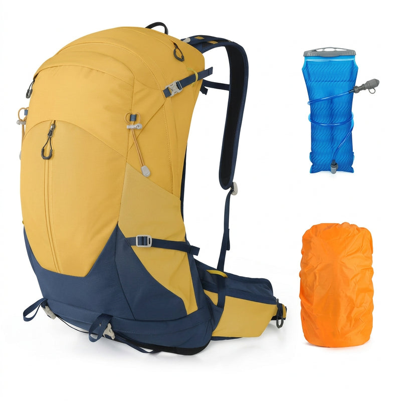 Waterproof Hiking Backpack with Rain Cover – Lightweight Travel & Camping Daypack