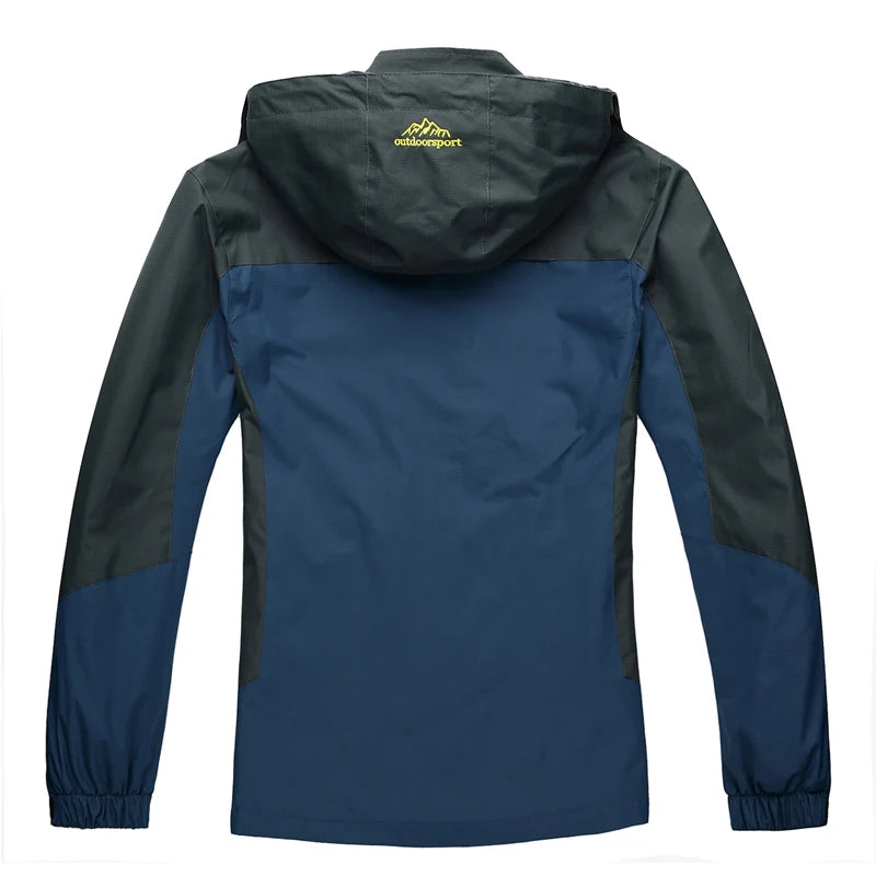 Men’s Outdoor Jacket – Waterproof, Windproof & Hiking Ready