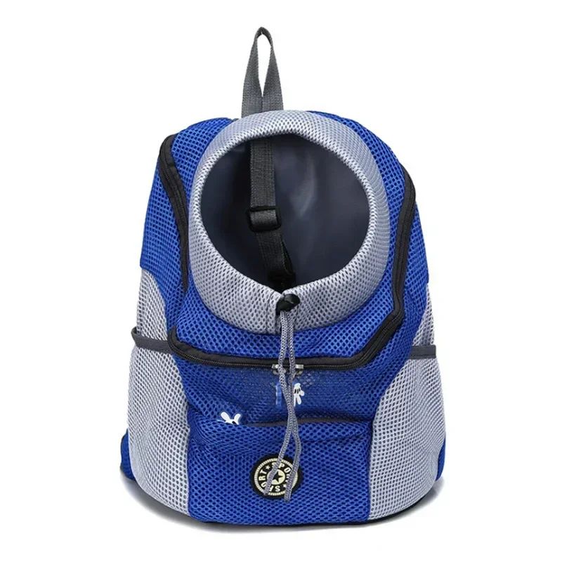 Pet Carrier Backpack – Breathable, Adjustable & Reflective Safety Strips