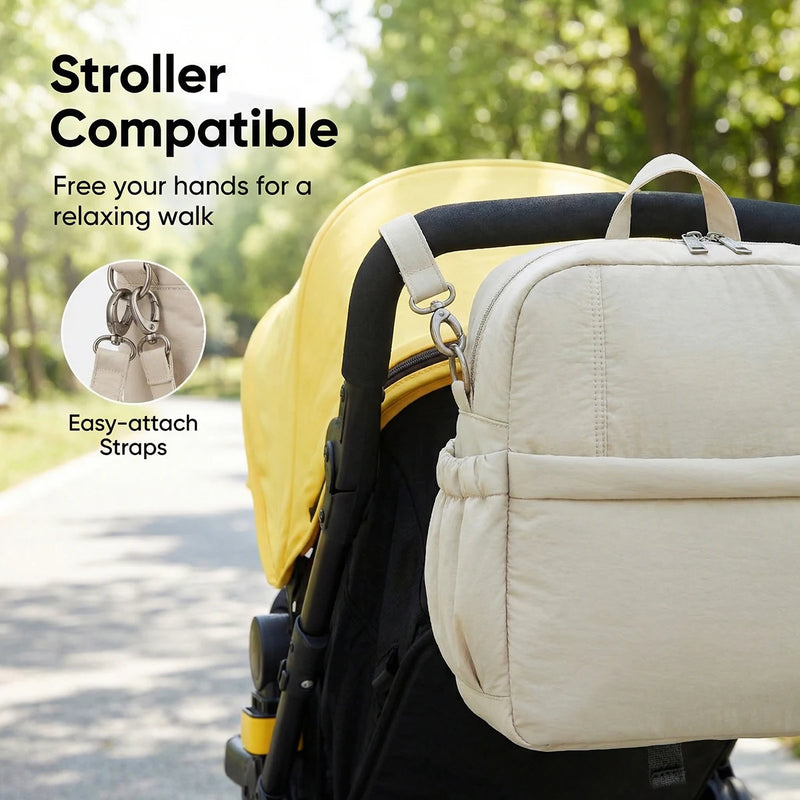 SOBoba Multifunctional Diaper Backpack – Large-Capacity Baby Travel Bag