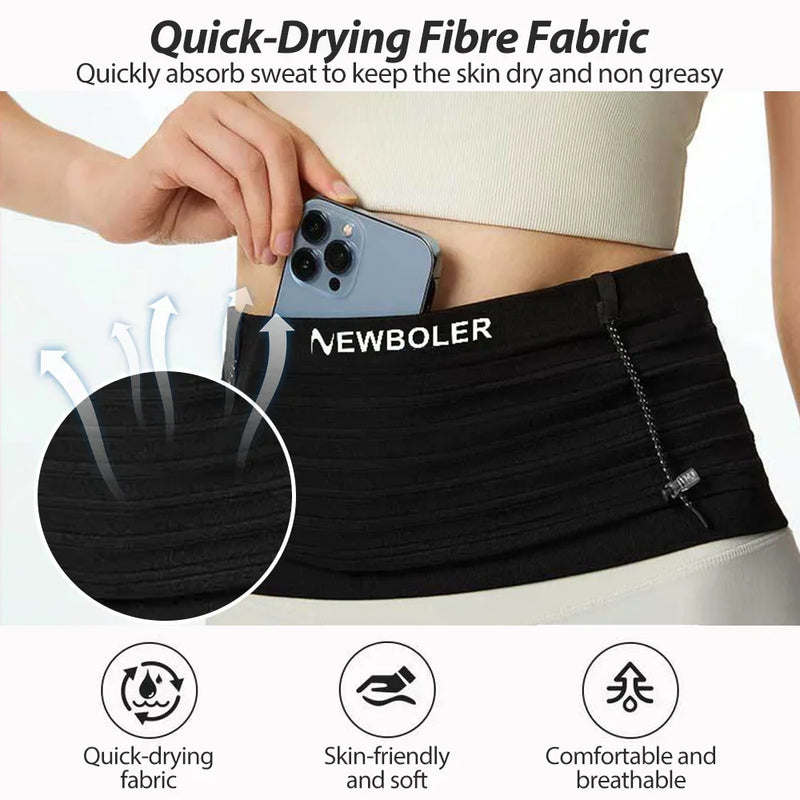 Elastic Sports Waist Bag – Running & Cycling