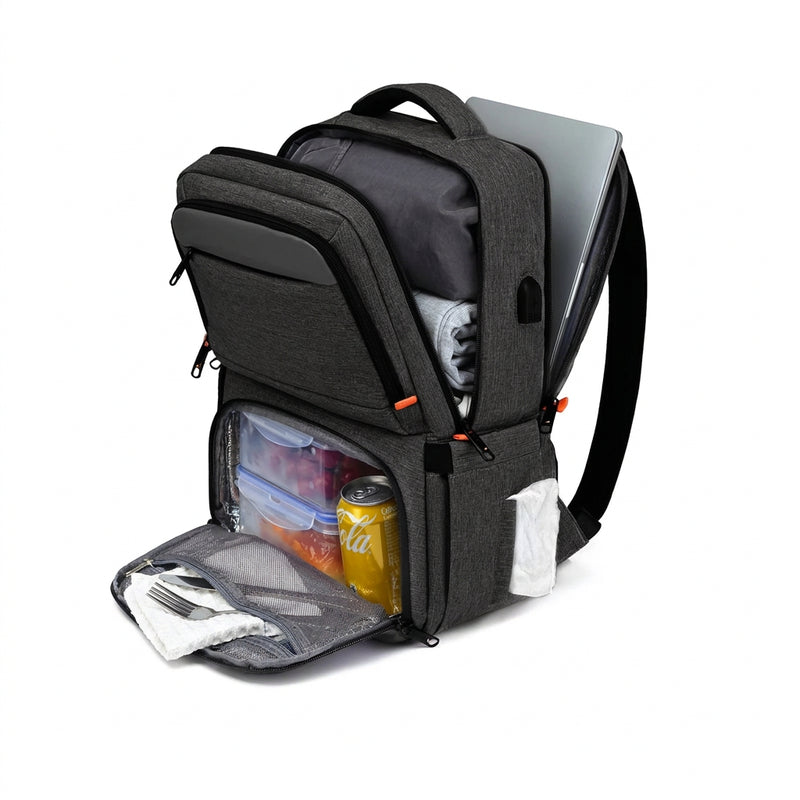 Insulated Lunch Backpack – Large Waterproof Cooler Bag for Travel & Camping