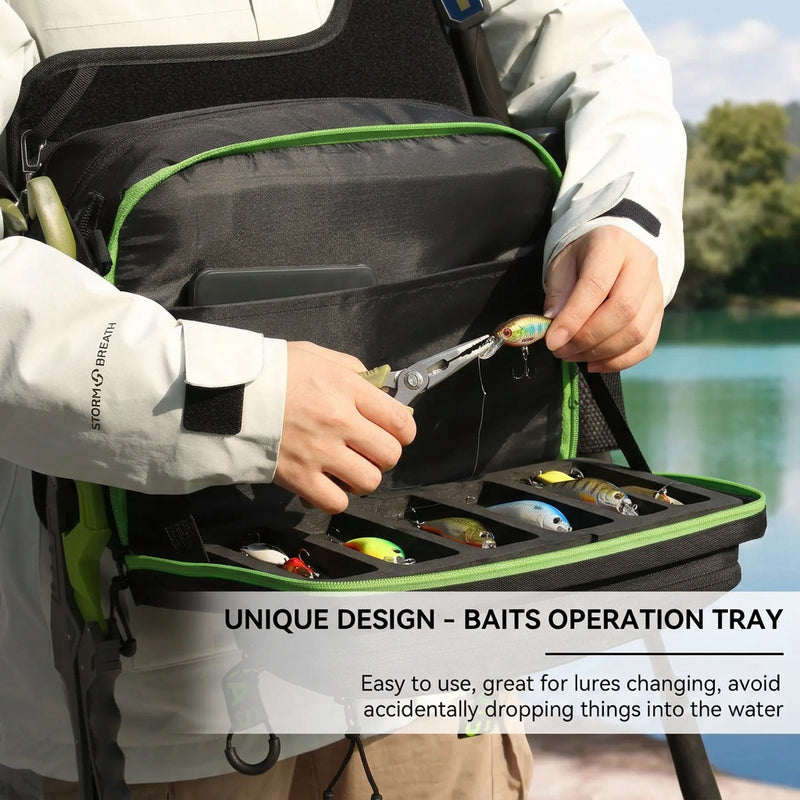 Fishing Tackle Bag – Large-Capacity Storage Backpack