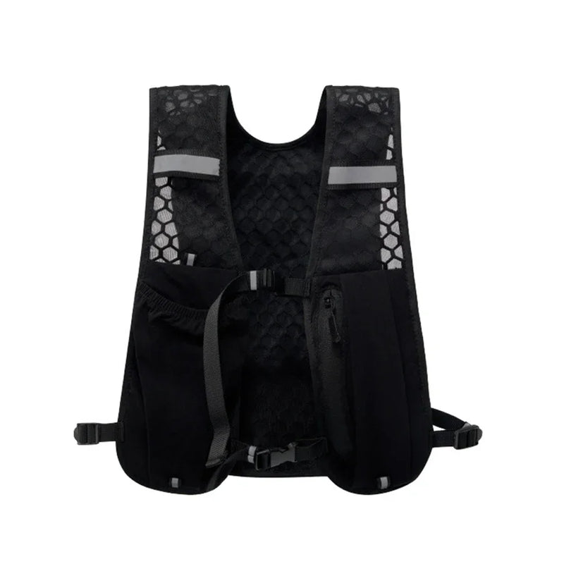 Lightweight Running Vest Backpack – Reflective & Hydration