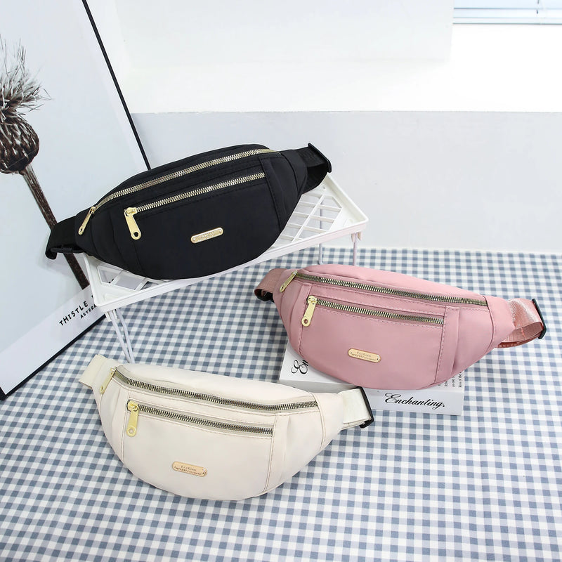 Women's Sports Waist Bag – Multi-Pocket & Versatile