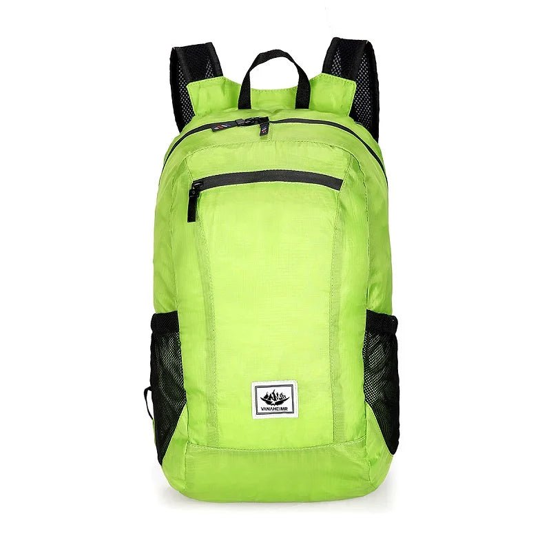 Ultra-Light Foldable Backpack – Waterproof & Compact Travel Bag