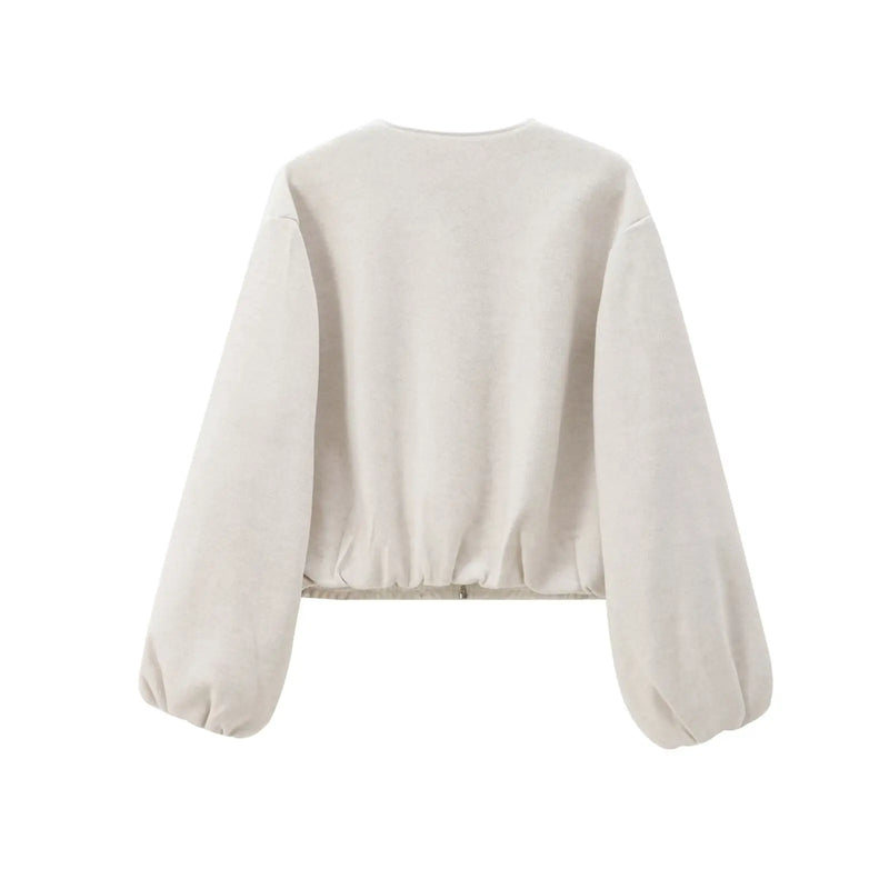 Women’s Lightweight Bomber Jacket – Relaxed Fit