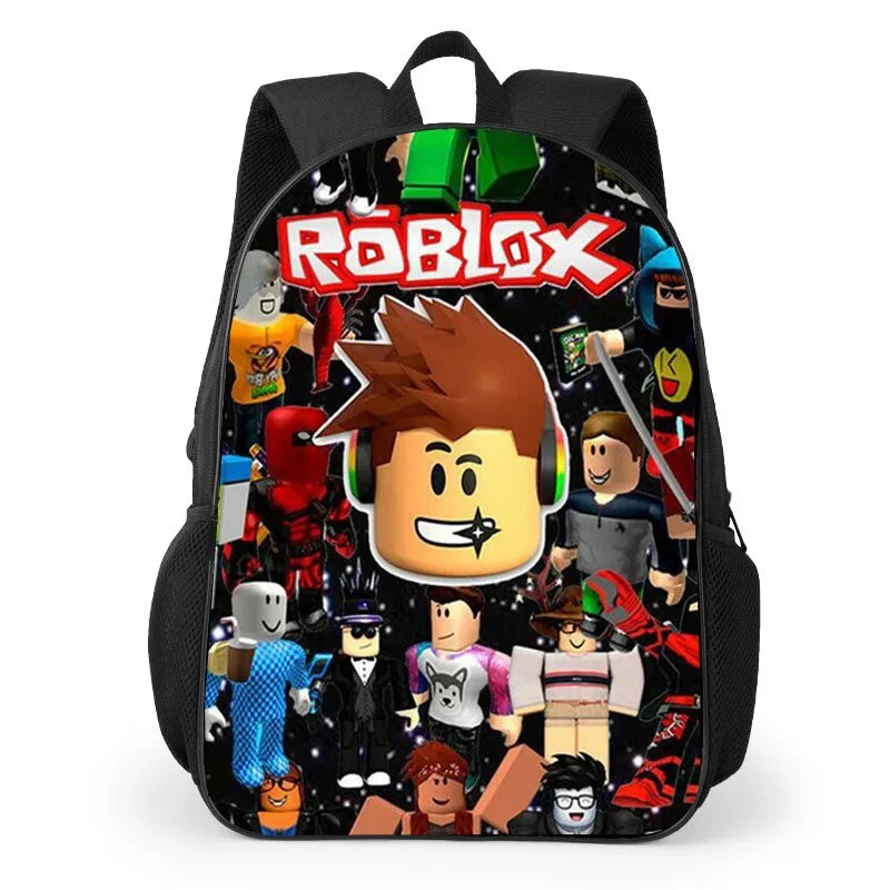 Roblox Cartoon Backpack – Stylish School & Travel Bag