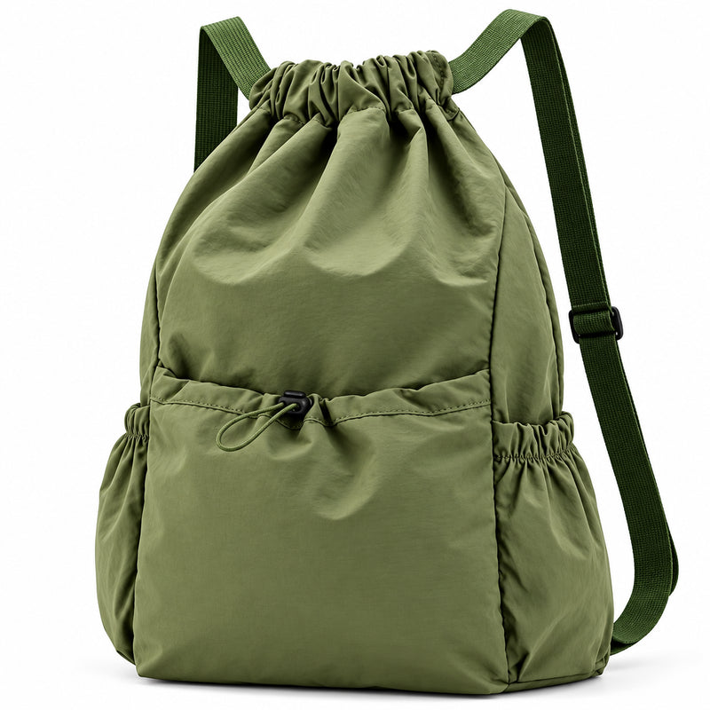 Lightweight Drawstring Backpack – Waterproof Sports Bag