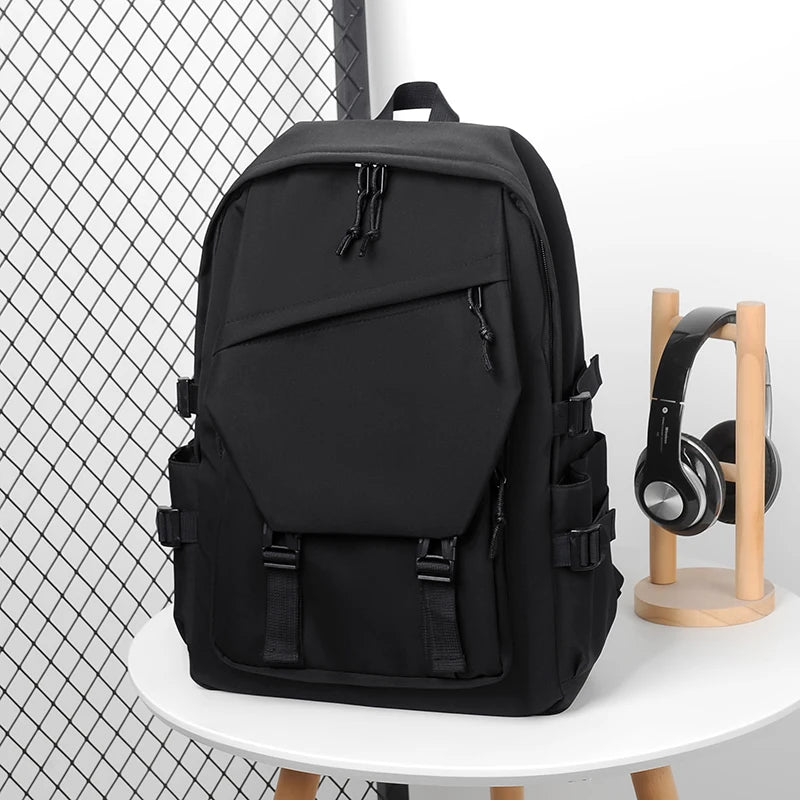 Solid Color Travel Backpack – Spacious, Stylish & Versatile