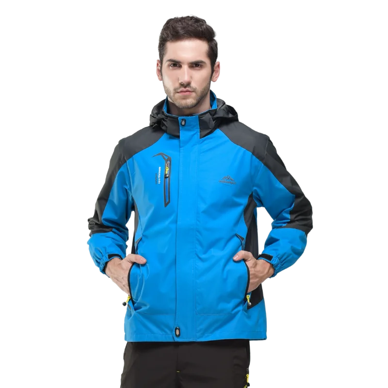 Men’s Outdoor Jacket – Waterproof, Windproof & Hiking Ready