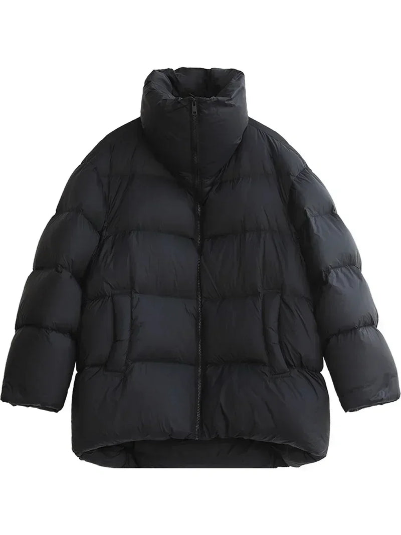 Women's Lightweight Down Jacket – Warm Puffer Winter Coat
