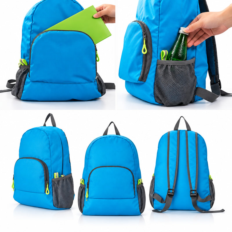Ultralight Foldable Hiking Backpack – Waterproof, Large Capacity