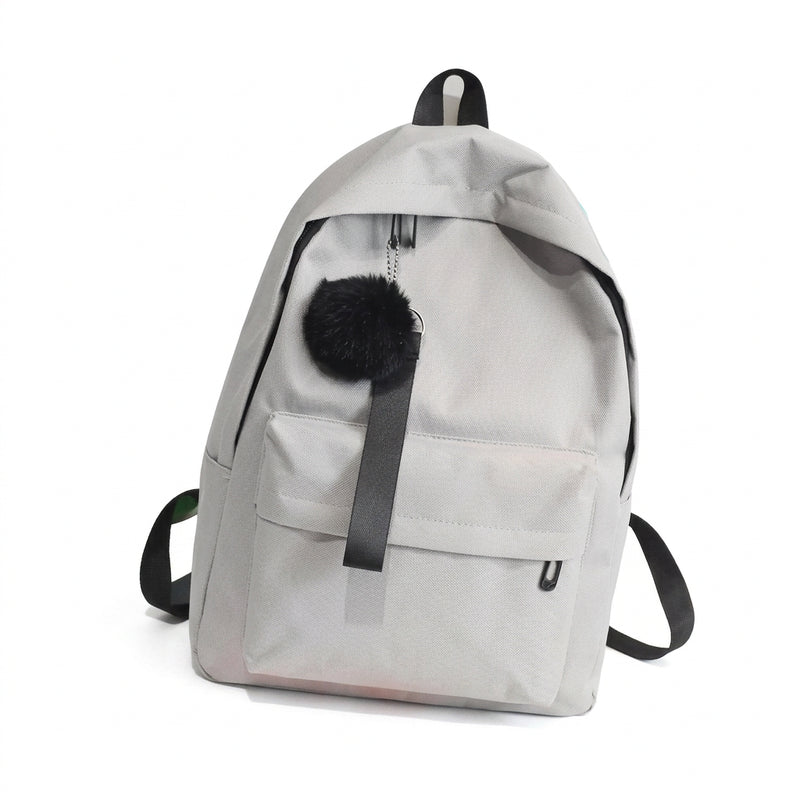 Printed Leaf Backpack – Large Capacity Stylish School & Travel Bag