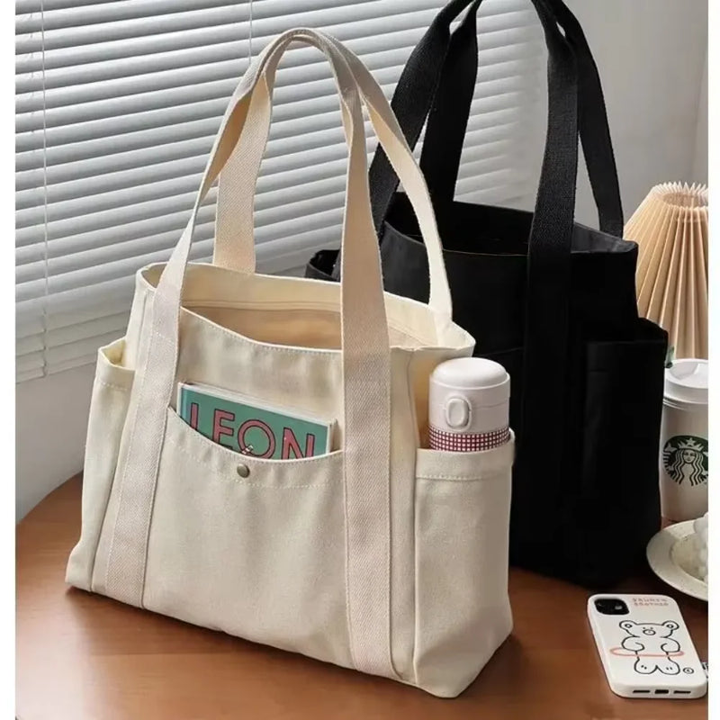 Large Canvas Tote Bag – Stylish & Practical