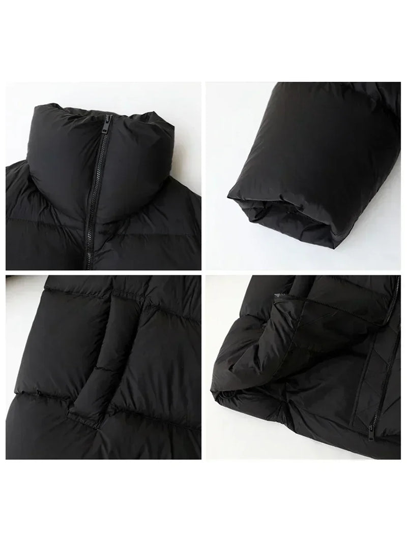 Women's Lightweight Down Jacket – Warm Puffer Winter Coat