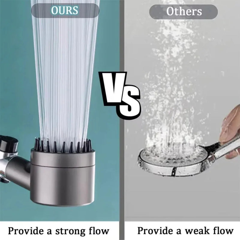 3-Speed Filtered Massage Shower Head