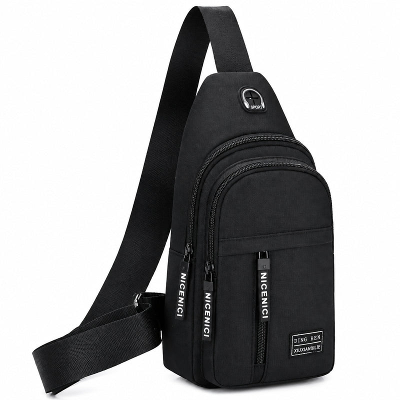 Men’s Crossbody Chest Bag – Multifunctional Travel Sling Bag