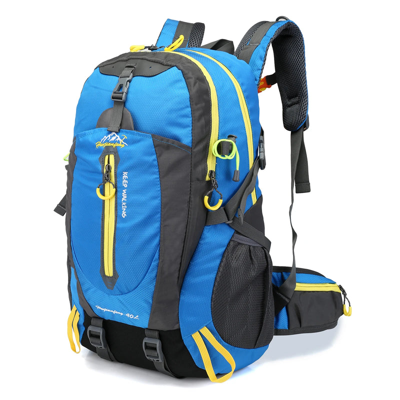 40L Travel Backpack – Water-Resistant Hiking, Camping & Laptop Bag