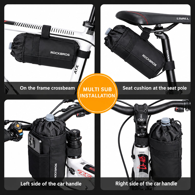 Bike Bottle Bag – Insulated MTB Cycling Pouch