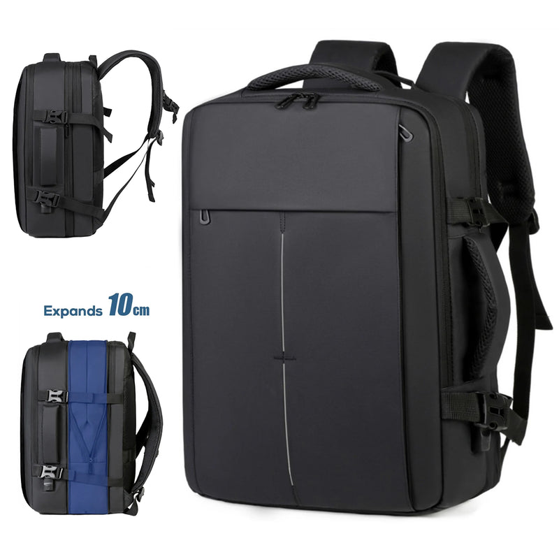 Classic Travel Backpack for Men – Large Capacity, Waterproof & Laptop Compartment