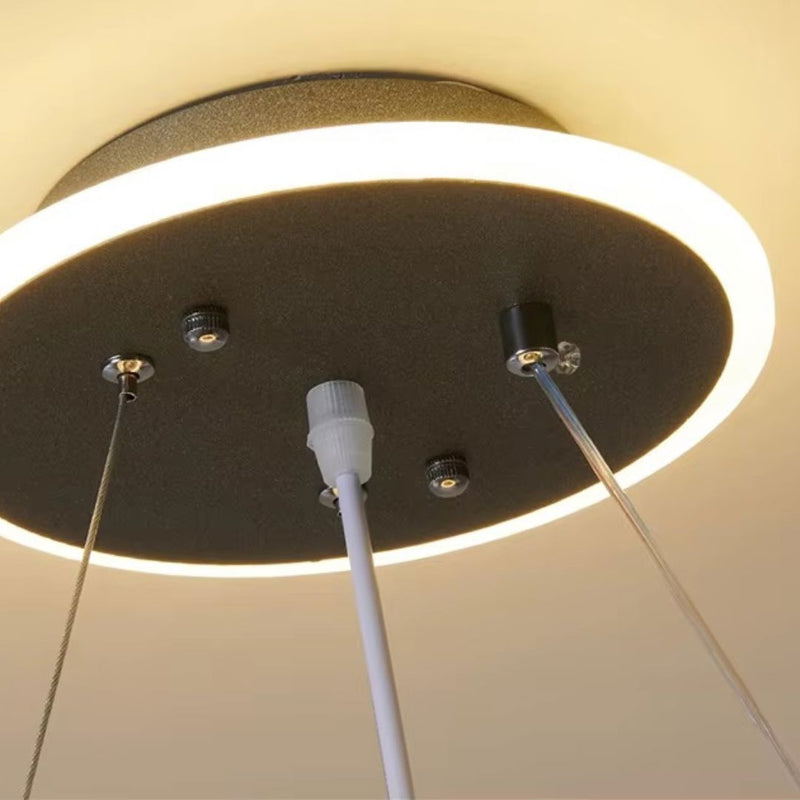 Saturn Decorative Pendant Light – Modern Planet-Inspired Ceiling Lamp