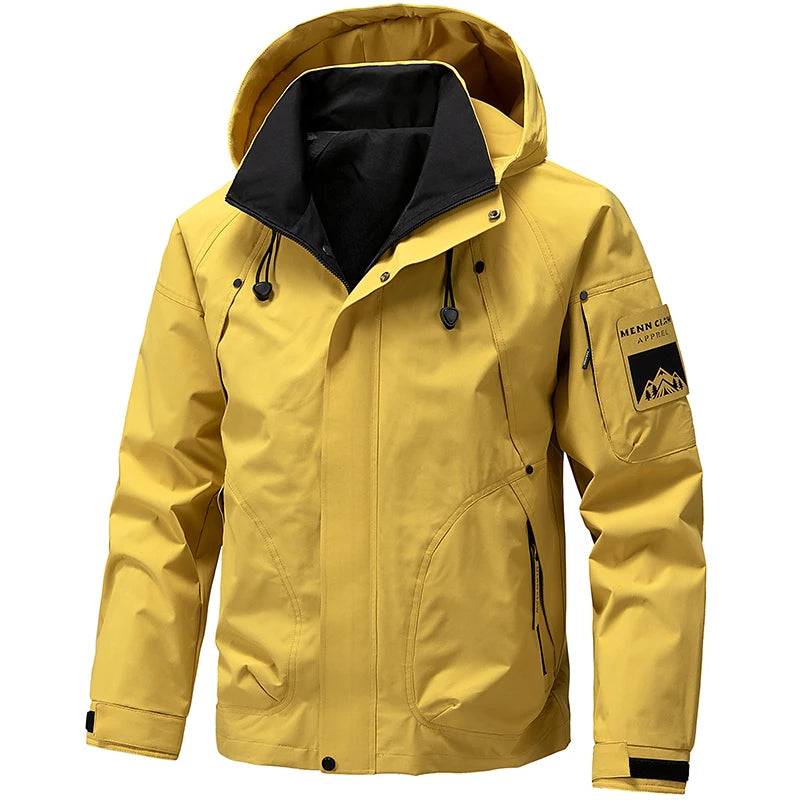 Men’s Waterproof Softshell Jacket – Lightweight, Windproof & Outdoor Ready