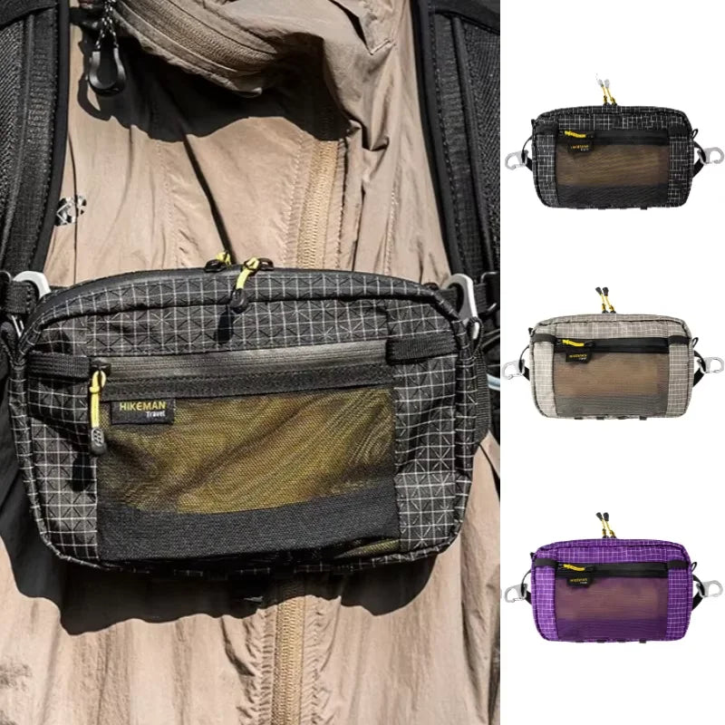 HIKEMAN 1.1L Waist Pack – Ultralight, Waterproof & Multi-Pocket