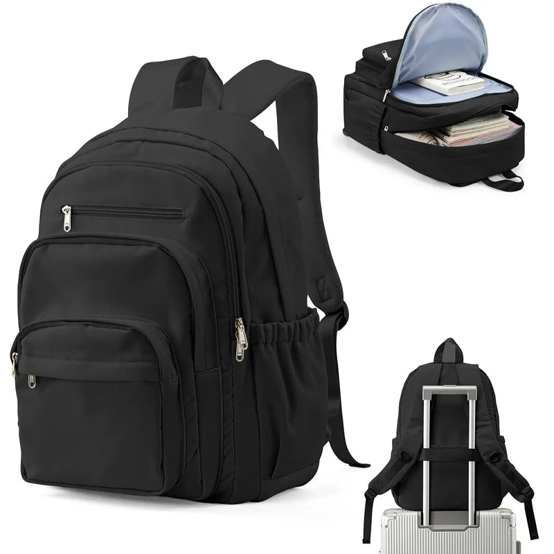 Cute Multipocket School Backpack – Lightweight & Stylish