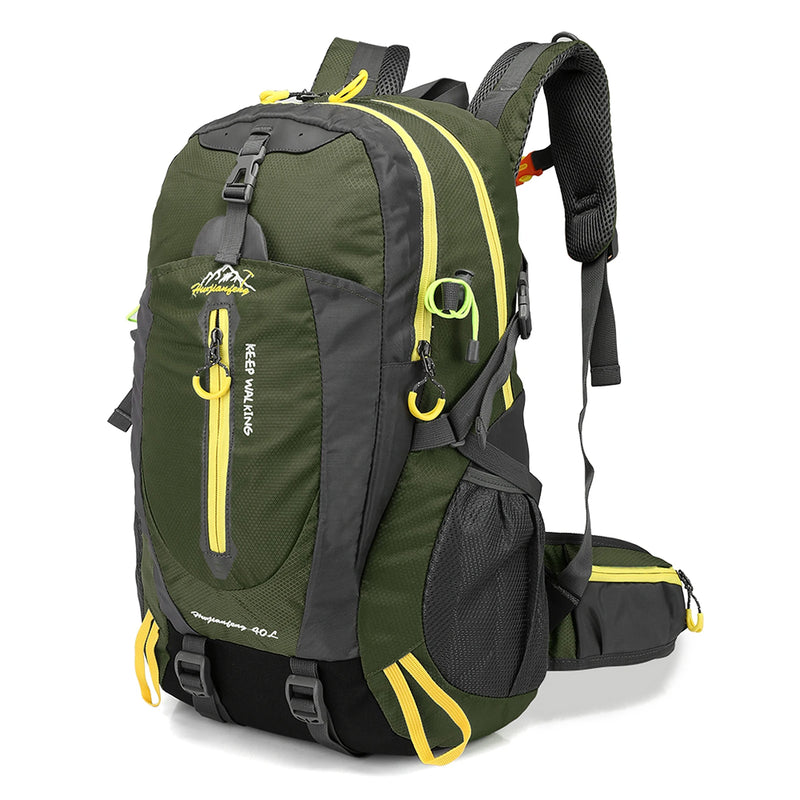 40L Travel Backpack – Water-Resistant Hiking, Camping & Laptop Bag