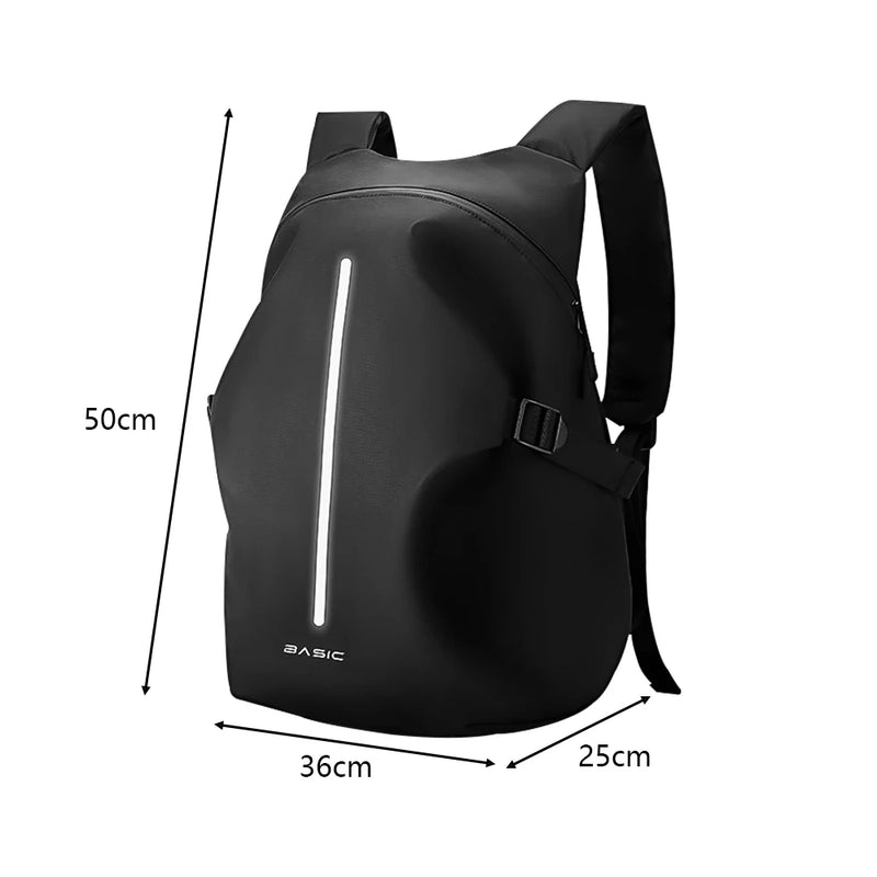 Motorcycle Helmet Backpack – Large, Waterproof & Reflective