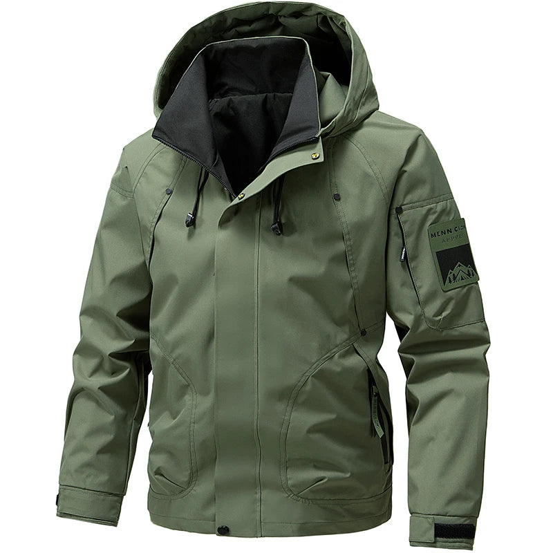 Men’s Waterproof Softshell Jacket – Lightweight, Windproof & Outdoor Ready