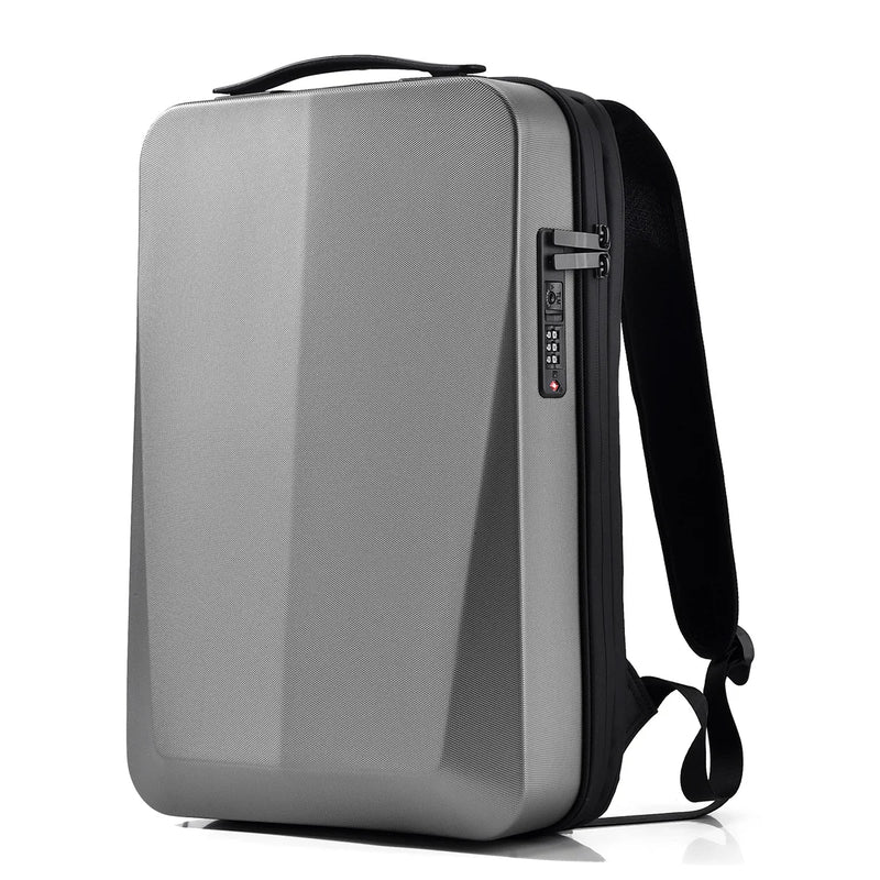 Men's Hard Shell Laptop Backpack – Waterproof, Large Capacity & Multi-Functional