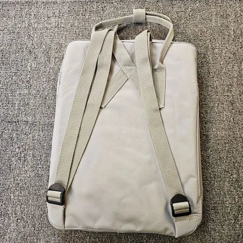 Fox Backpack Computer Bag Student Schoolbag Simple Fashion Carry-on Bag Luggage Bag Lightweight Large Capacity Travel Bag