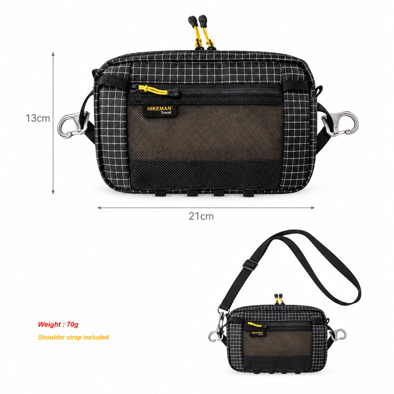 HIKEMAN 1.1L Waist Pack – Ultralight, Waterproof & Multi-Pocket